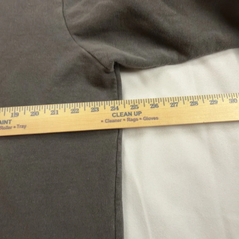 The North Face‎ Mens Hoodie Sweatshirt Grey With Red Letters XL Kangaroo Pocket